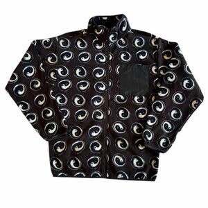 EARTHBOUND Chinese Yin Yang Full Zip Fleece Jacket Size Small #SUGY